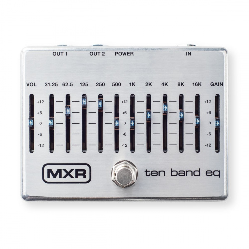 MXR M108S Ten Band EQ гитарный эффект эквалайзер 10 полос