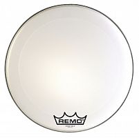 Remo PM-1024-MP 24 Powermax пластик для маршевого бас барабана,белый,демпфированный,с усил.центр.