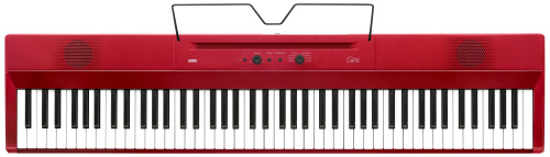 KORG L1 MR цифровое пианино Liano, 88 клавиш, цвет красный. Пюпитр и педаль в комплекте
