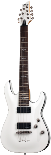 Schecter DEMON-7 ABSN Гитара электрическая, 7 струн, корпус липа, гриф клен, лады 24X Jumbo фото 2