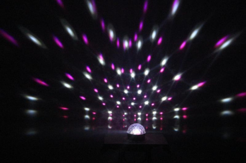 Led Star Disco Ball Эффект светодиодный "кристальный магический шар", 6х1Вт RGBAWP фото 5