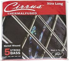 PEAVEY Cirrus Bass String 5XL .045, .065, .080, .105, .125 Thermal Fused стр. для бас .гит.