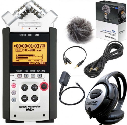 Zoom H4nSP Ручной рекордер-портастудия со стерео микрофоном фото 12