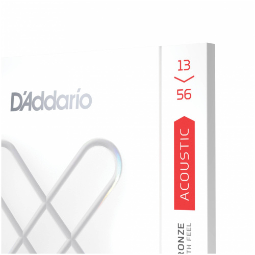 D'ADDARIO XSAPB1356 Set Acoustic Guitar XS Phosphor Bronze, 13-56, Medium струны для акустической гитары фосфорная бронза, калиб фото 3