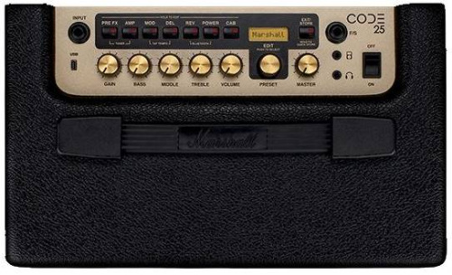 MARSHALL CODE25 Моделирующий гитарный комбо, 25 Вт, 10" фото 2