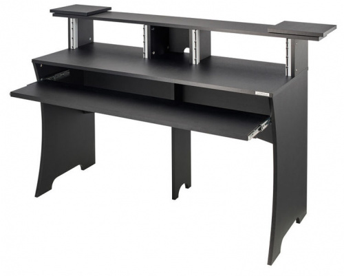Glorious Workbench black стол аранжировщика 2 рэковые стойки х 4U цвет чёрный из 2-х коробок фото 3