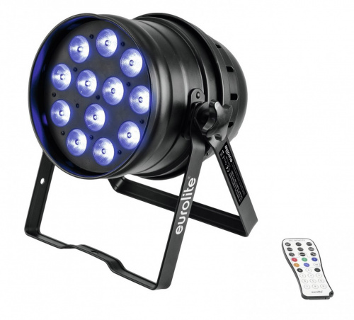 Eurolite LED PAR-64 QCL Светодиодный прожектор с 12x8 Вт 4in1 LED и RGBW смешиванием цветов