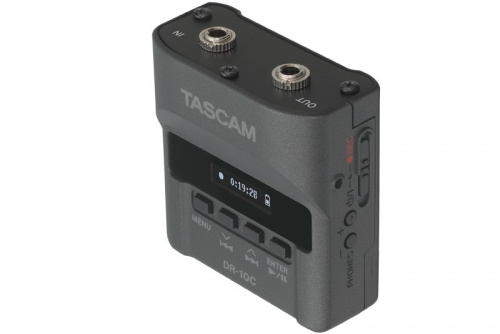 TASCAM DR-10CS портативный рекордер для резервного копирования сигнала радиосистем Sennheiser фото 2