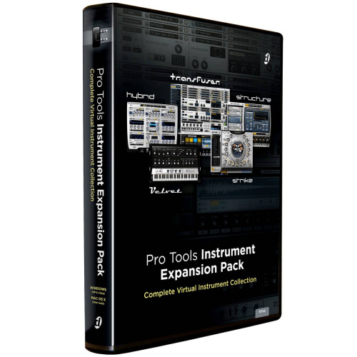 Avid Pro Tools Instrument Expansion Pack набор виртуальных инструментов для Pro Tools (в составе пакета виртуальные инструменты: Structure, Strike, Ve фото 3