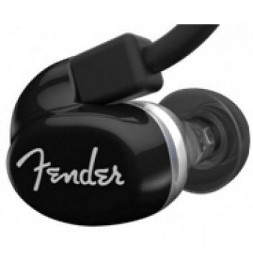 FENDER CXA1 IE MIC/3-BUTTON BLACK Внутриканальные наушники с гарнитурой. 8,5мм драйвер. iOS/Android. Цвет черный