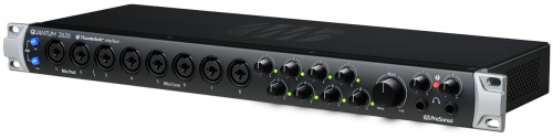 PreSonus Quantum 2626 аудио-MIDI интерфейс Thunderbolt, 8 мик.вх.8 лин.вых, 26вх/26вых всего, S/PDIF фото 2