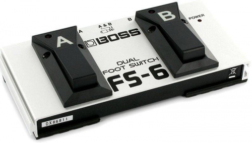 BOSS FS-6 Педаль. Объединяет два педальных переключателя в одном корпусе, каждый из которых может работать двух режимах: идентичном FS-5L, когда педал фото 12