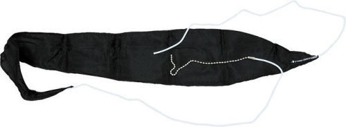 SUPERSLICK BSNBOCAL-SILK Салфетка 100% шелковая для корпуса и эсок, размер 12"x28" треугольной формы, 23" шнурок с 14" цепочкой