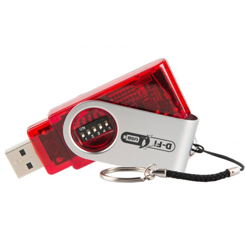 CHAUVET-DJ D-Fi USB беспроводной адаптер D-Fi 2,4 для световых приборов CHAUVET серии USB, частотный диапазон WiFi 2.412-2.484, вес 32грамма, ДШВ 78х2 фото 4