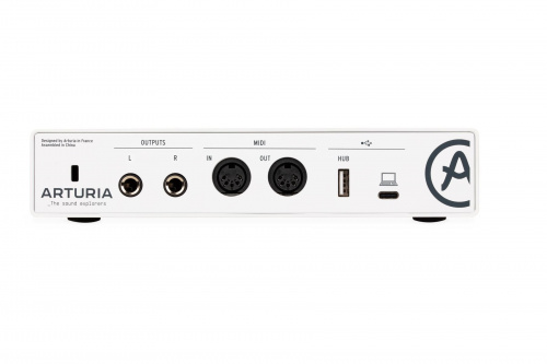 Arturia MiniFuse 2 White USB аудио интерфейс фото 5