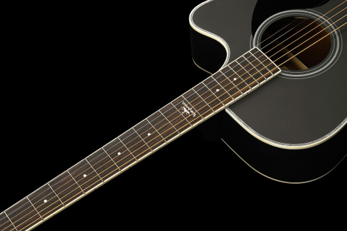 KEPMA D1C Black акустическая гитара, цвет черный фото 6