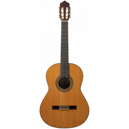 ALTAMIRA N400+ классическая гитара 4/4, верхняя дека массив кедра, корпус массив кр. дерева. Чехол фото 12