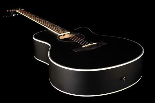 KEPMA A1C Black акустическая гитара, цвет черный фото 5