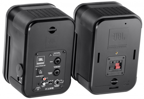 JBL Control 2P/230 Stereo Set. Комплект: C2PM/230 Активный Мастер-монитор + пассивный монитор, блок питания и 2 наклонные подставки. 5.25" НЧ, 0.75" В фото 2