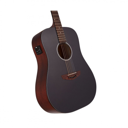 D'Angelico Premier Lexington СS электроакустическая гитара, Dreadnought, цвет черный фото 2