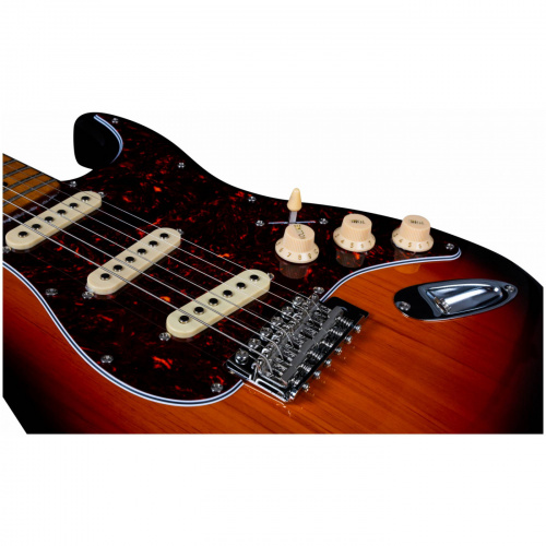 JET JS-300 SB электрогитара, Stratocaster, корпус липа, 22 лада,SSS, tremolo, цвет SB фото 5