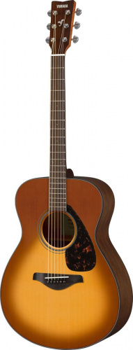 Yamaha FS800SDB акустическая гитара, цвет SAND BURST, компактный корпус, дека (Ель массив)