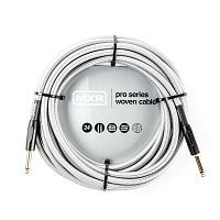 MXR Pro Series Woven DCIW24 инструментальный кабель, 7,2 м, прямые джеки