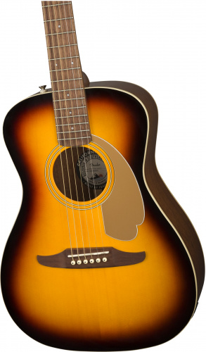 FENDER MALIBU PLAYER SUNBURST WN электроакустическая гитара, цвет санберст фото 4