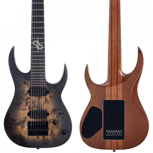 Solar Guitars S1.7PB 7-струнная электрогитара, цвет натуральный фото 3