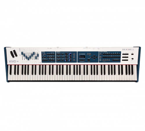 Dexibell VIVO S9 синтезатор, 88 клавиш, взвешенная, деревянная клавиатура