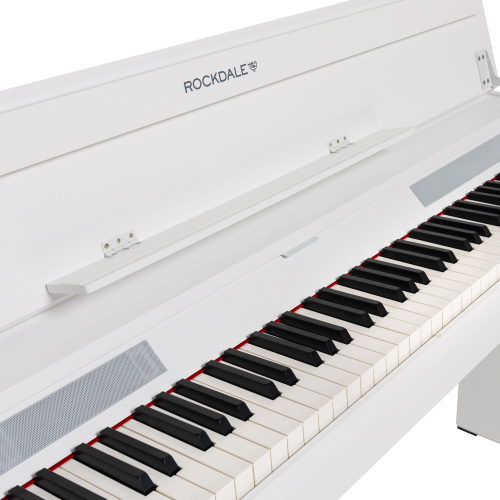 ROCKDALE Virtuoso White, цифровое пианино, 88 клавиш, цвет белый фото 8