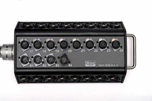Xline Cables RSPE MCB 24-4-30 Аудио мультикор студийный, эластичный, с распределительной коробкой фото 3
