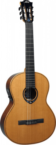 LAG GLH CHV-15E SMART классическая гитара, 4/4, Цвет: натуральный