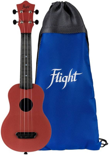 FLIGHT ULTRA S-35 Terracote укулеле сопрано, серия Ultra,поликарбонат армированный.Терракот.Рюкзак