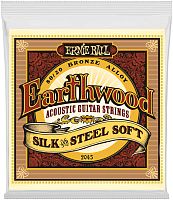 Ernie Ball 2045 струны для акуст.гитары Silk & Steel Soft (11-15-22w-30-42-52)