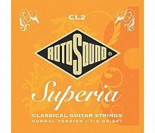 ROTOSOUND CL2 STRINGS REGULAR END NYLON струны для классической акустической гитары, нейлон, нормальное натяжение, без бобин