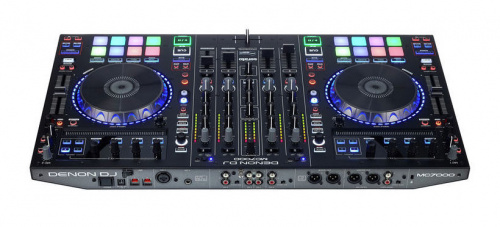 DENON DN-MC7000 Профессиональный DJ контроллер с двумя USB-интерфейсами фото 4