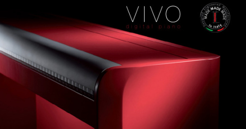 Dexibell VIVO H7 RDP цифровое пианино, 88 клавиш, взвешенная, цвет красный полированная, из 2-х кор фото 2