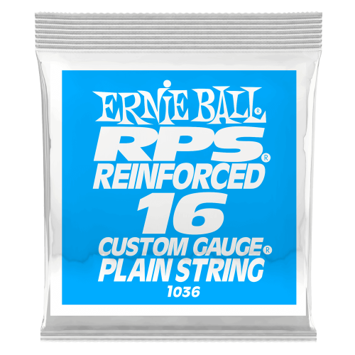 Ernie Ball 1036 струна для электро и акустических гитар. Сталь, калибр .016