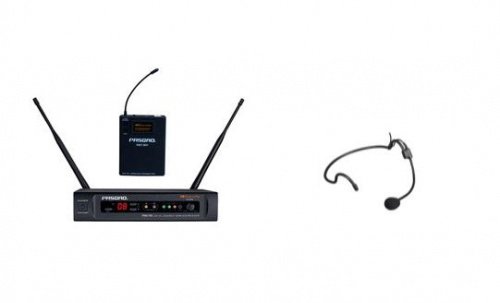 Pasgao PAW760+PBT901+PH30 Headset радиосистема с головной гарнитурой, 16 каналов, ИК порт