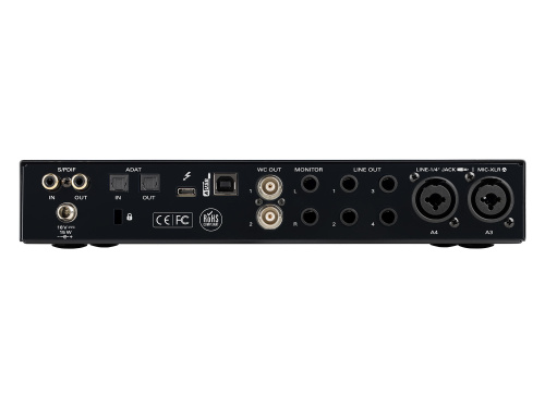 Antelope Audio Discrete 4 Pro Synergy Core Аудиоинтерфейс 24 бит/192 кГц, 14x20, аналоговые входы: 4, линейные выходы: 4, микрофонные предусилители: 4 фото 14