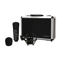 BEHRINGER B-1 DARK EDITION студийный микрофон с большой диафрагмой (в черном цвете)