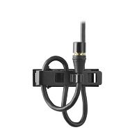 SHURE MX150B/O-TQG всенаправленный петличный микрофон черного цвета с кабелем 1,8м, TQG коннектором