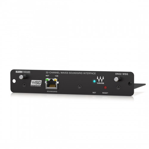 KLARK TEKNIK DN32-WSG плата расширения для сети WAVES SoundGrid для Behringer X32, Midas M32, 32 вхо фото 3