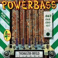 THOMASTIK EB344 Power Bass струны для 4х струны для бас гитары -гитары, Long Scale, 47-107