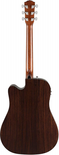 FENDER CD-140SCE DREAD SB W/CASE электроакустическая гитара, цвет санберст, в комплекте кейс фото 3