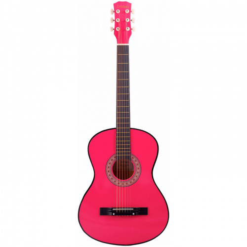 DAVINCI DF-50A NP гитара акустическая шестиструнная, цвет неоново-розовый