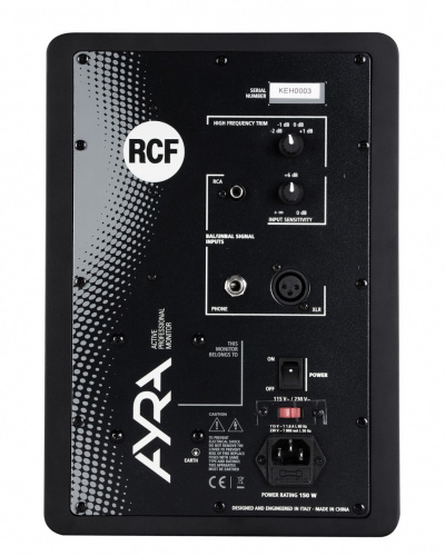 RCF Ayra 8 (13041009) Активный студийный двухполосный монитор 8"+1", 110 Вт. фото 2