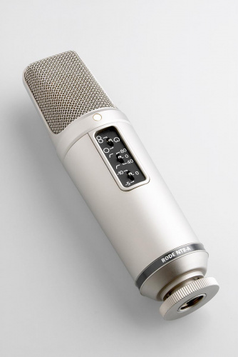 RODE NT2-A Профессиональный конденсаторный микрофон с большой 1" диафрагмой с трехпозиционным переключателем направленности фото 4