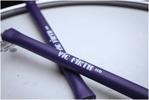 VIC FIRTH HB Heritage Brush металлические барабанные щётки, прорезинненая ручка, выдвижные, в выдвинутом состоянии ширина прутов 5. фото 3